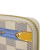 Used 12564 Portefeiulle Clemence N60109 7940 LV logo trompe l'oeil Damier As summer trunk Rose Ballerine Ladies from