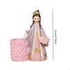 Pen Holder Ancient Beauty Cartoon Animal Desk Decor Makeup Brush Elegant for Countertop