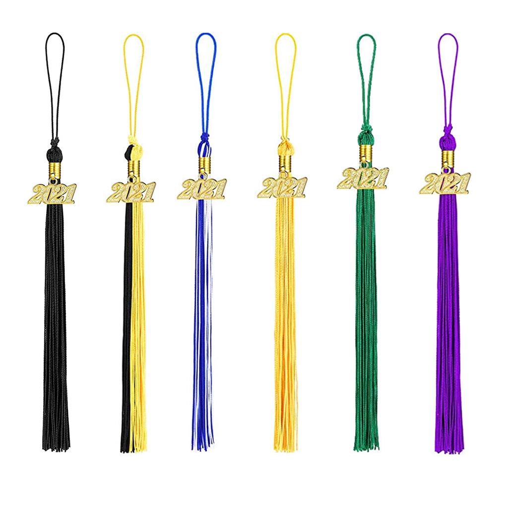 Tassel Decoration Hanging Date Drop Tassel Pendant Graduation Cap Drop Prop 2021