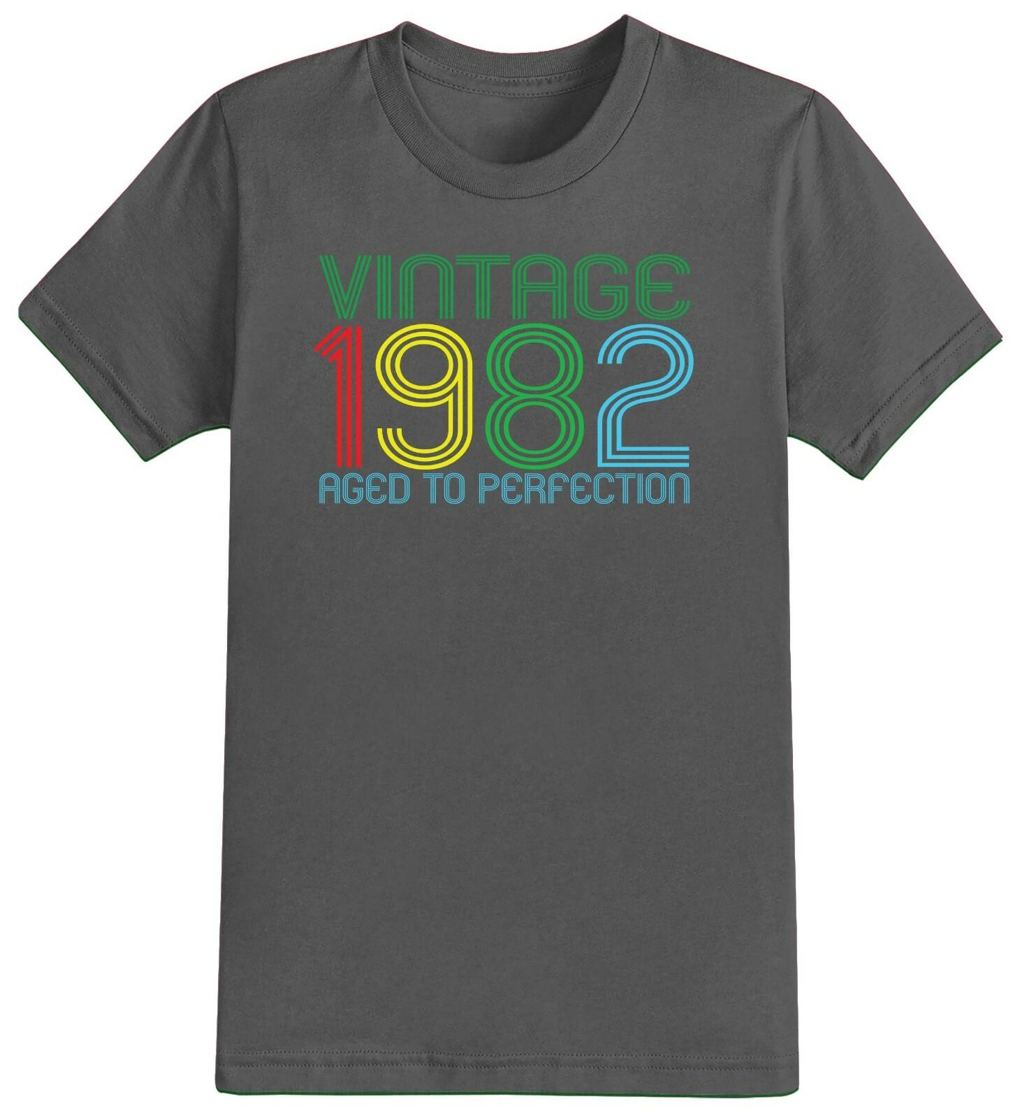 

Mens 40th Birthday T-Shirt Mens Womens Tees Top Vintage Perfection 1983 2023 Men s 40 Years Gift L