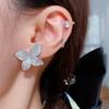 Korean Rhinestone Flower Ring: Elegant, Versatile Index Finger Jewelry for Women