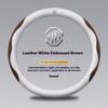 Car Leather Steering Wheel Cover For MG MG3 3SW ZR EHS EZS GS MG4 MG5 MG6 MG7 HS ZS EV 2024 GT X Power Auto Interior Accessories mnb7