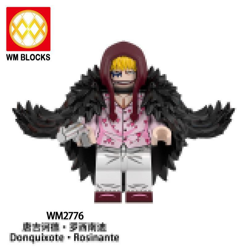 WM6190 Anime Pirate Bajiro Building Block Minifigure Toy