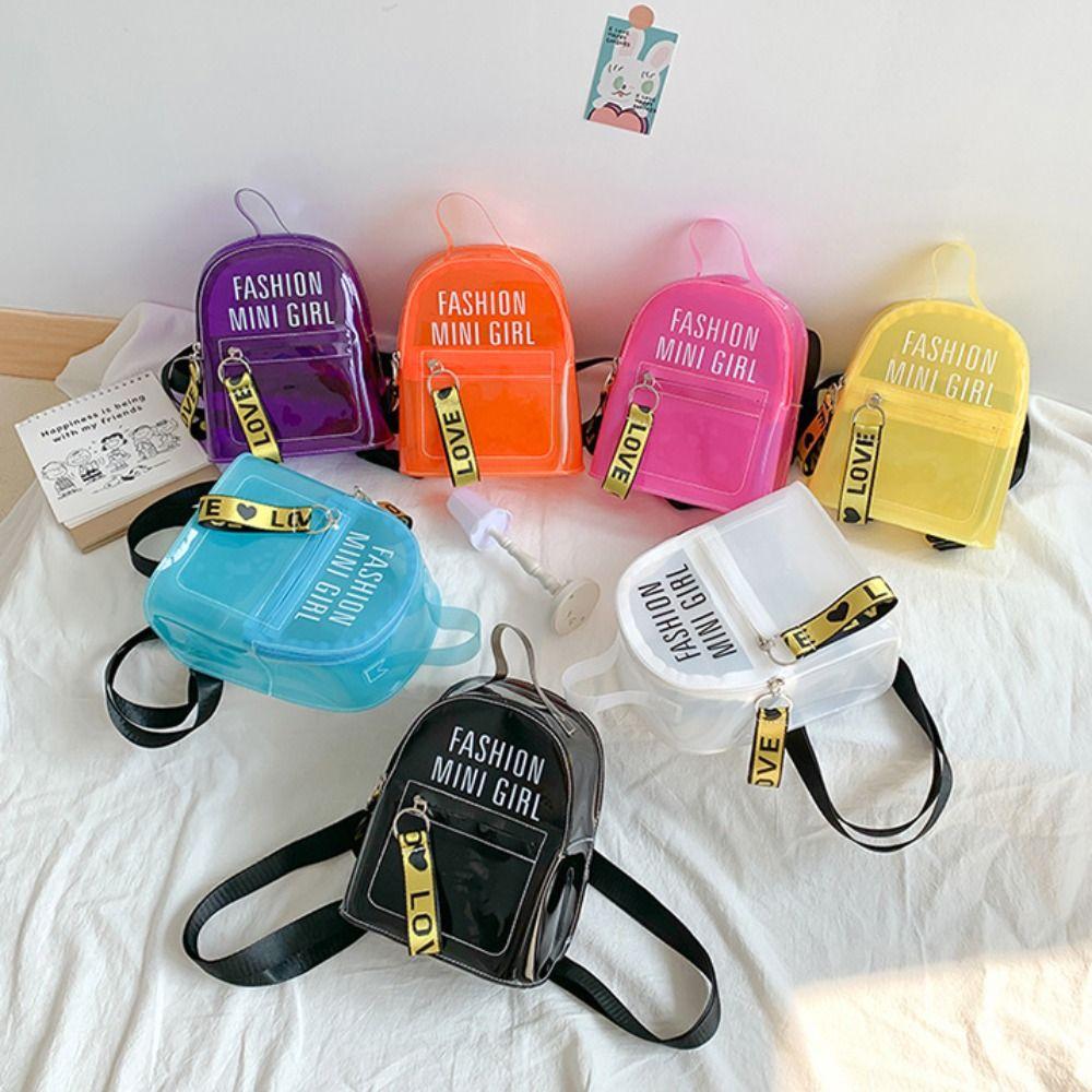 

Прозрачный рюкзак из ПВХ, альпинистская сумка, модный прозрачный рюкзак для подростков