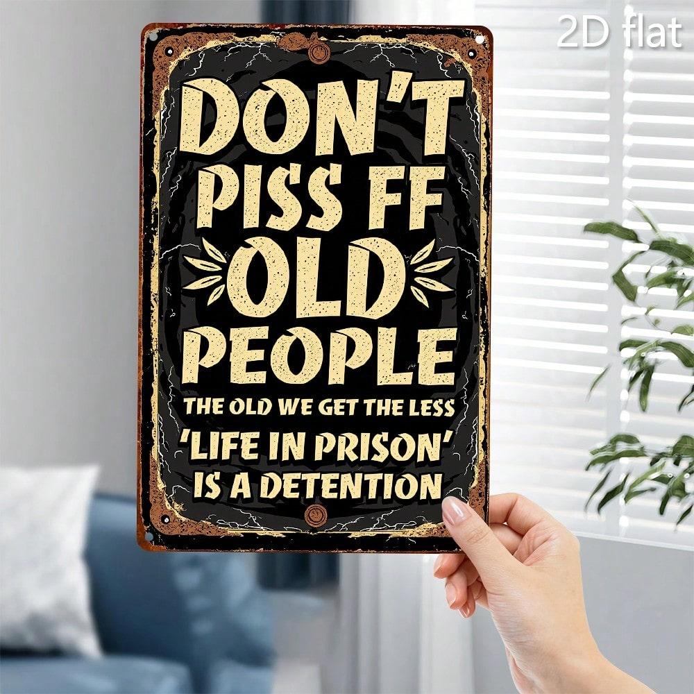 

Vintage Metal Wall Sign 20x30 cm Tin Poster for Home Decor