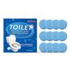 Toilet cleaning effervescent tablets for daily household use, descaling, deodorizing, and cleaning
