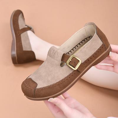 Neue Stoffschuhe, Damen Einzelschuhe, Modisch und vielseitig, Bequem mit weicher Sohle, Einschlupfschuhe