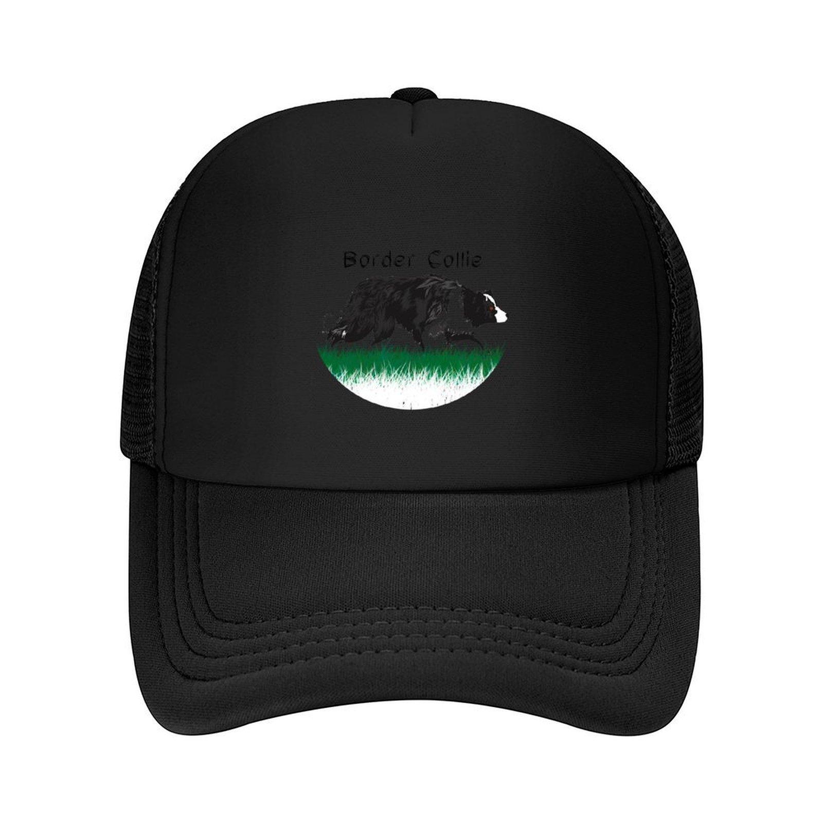 

Border Collie Baseball Cap Designer Hat Beach Outing Hat Man Luxury fashionable Sun Hats For Women Mens
