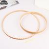 Wooden Hoops DIY Weaving Tools Round Wooden Knitting Loom Handmade Wall Hangings Crafts Home Garden Wall Decoration