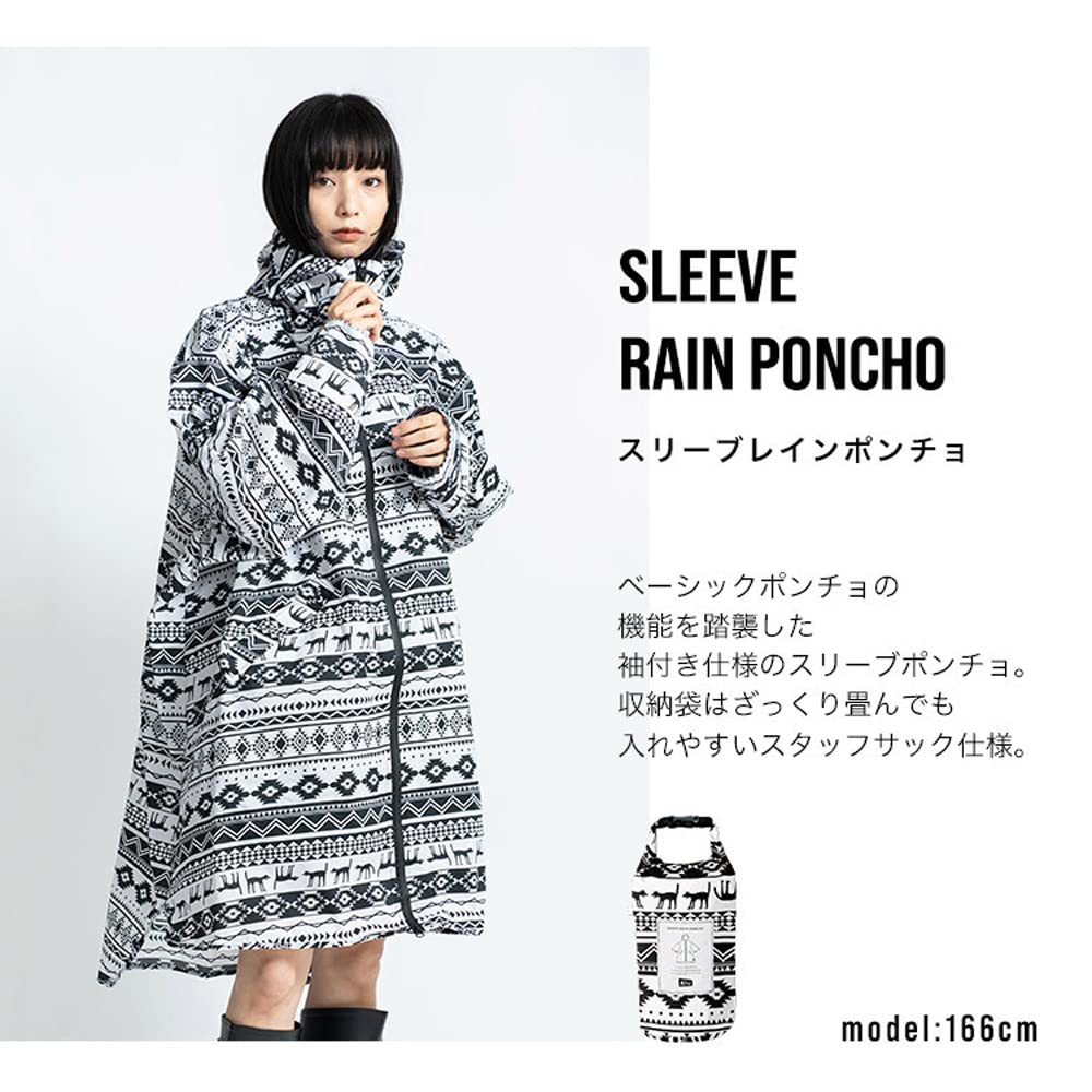 Kiu Rain Poncho with Sleeves for Heavy for Water Storage Bag and Flora Off Rain, Bicycles, Repellent, Waterproof, Included, Men's Women's, K77-050