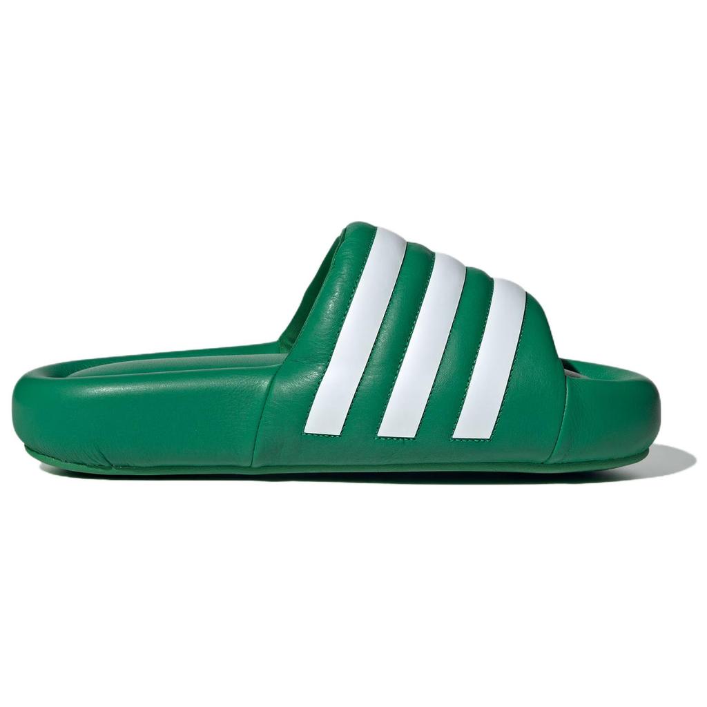 Adidas Adilette 24 Slide Green White Unisex Sneakers Cloud-White JS3475