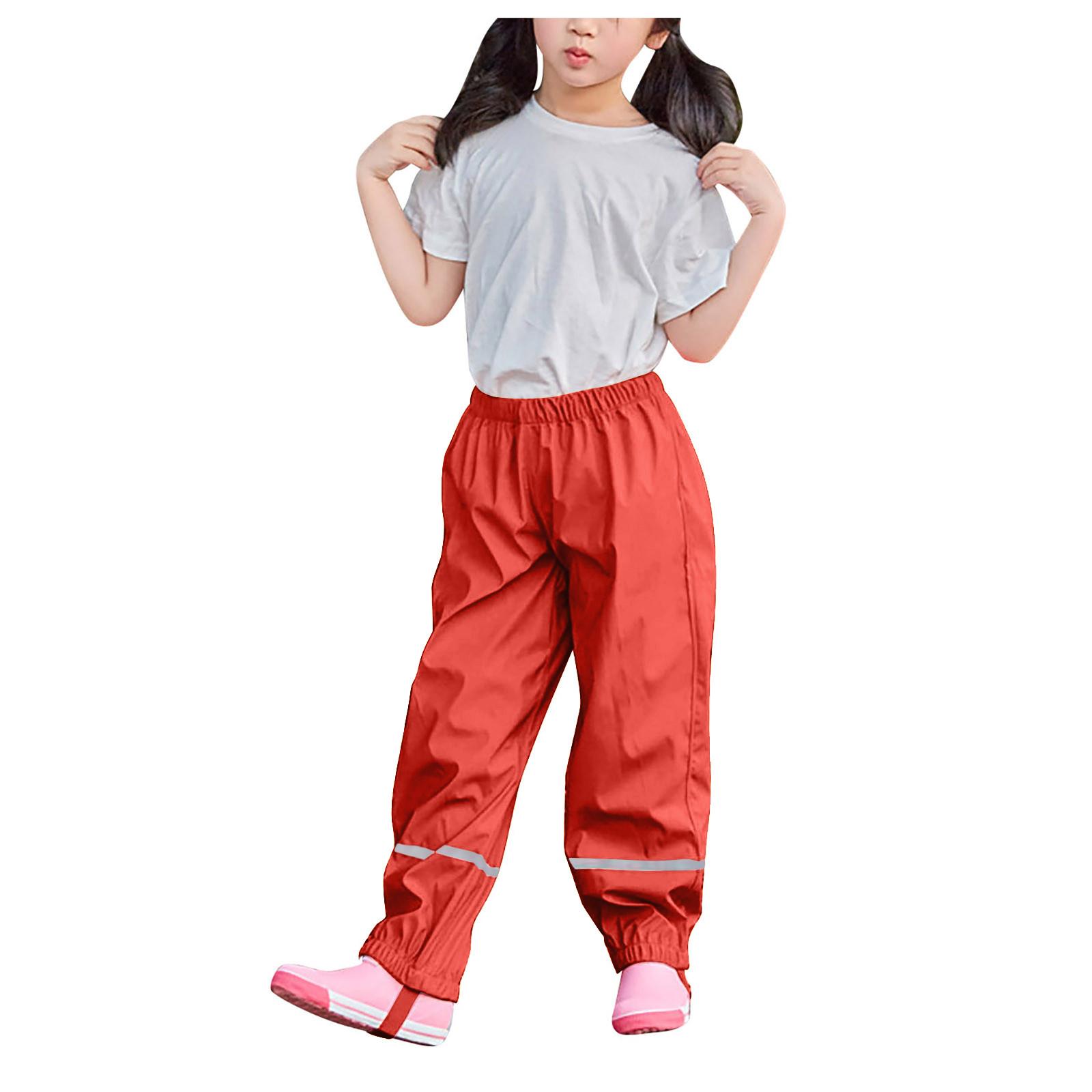 

Children s Thin Windproof And Breathable Outdoor Rain Pants 110/116