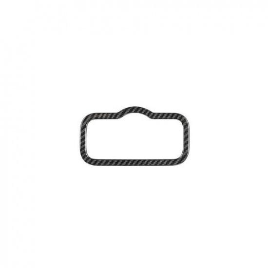 Carbon Fiber Car Headlight Switch Control Cover Trim - For Benz GLB W247
