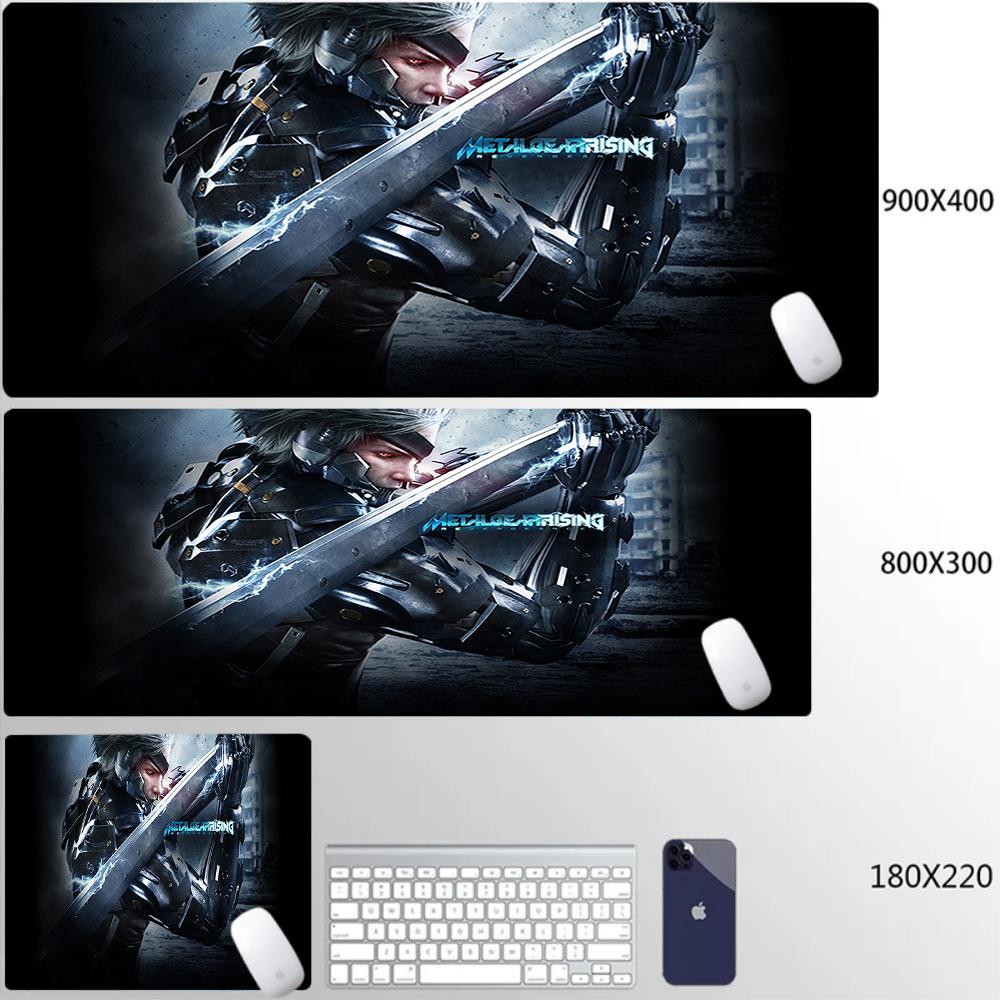 Mouse Pad Office PC HD Anime Gamer Cabinet Keyboard Pad Mousepad Metal Gear Solid Laptop Gaming Accessories Desk Mat XXL Carpet