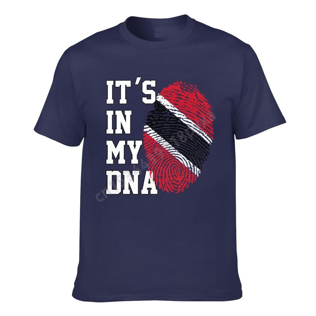 Trinidad And Tobago Flag Country Map ITS IN MY DNA Men Women Tshirt Boys Tees T Shirt Hip Hop Tshirts XS5XL 100 Cotton