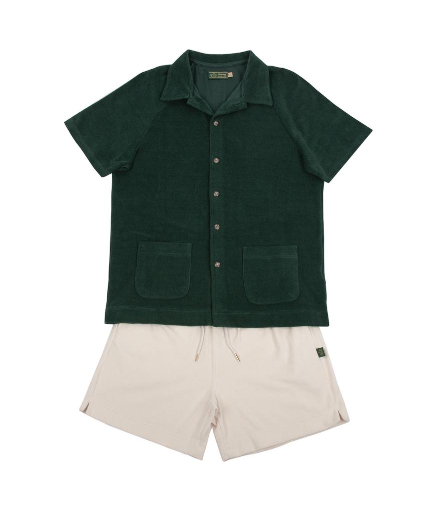 Seleodeilejeokeulleob Leisure Terry Short Pants (Unisex) - Ivory