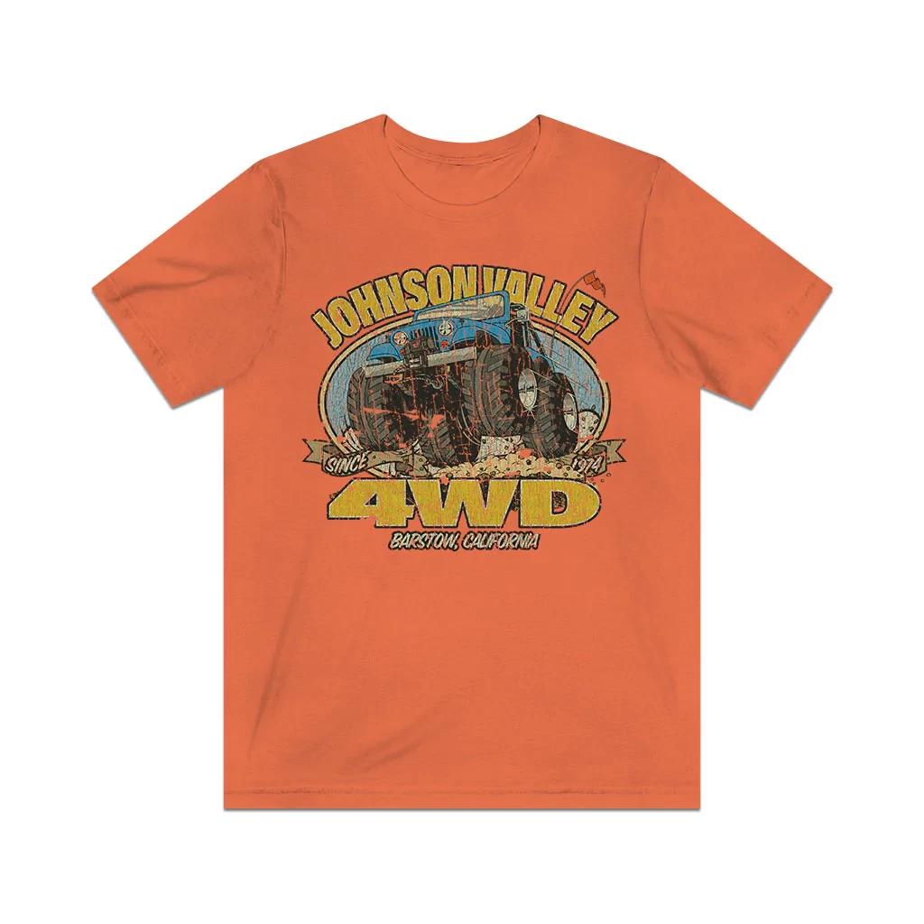 Johnson Valley 4WD 1974 Vintage Men s T shirt 3XL