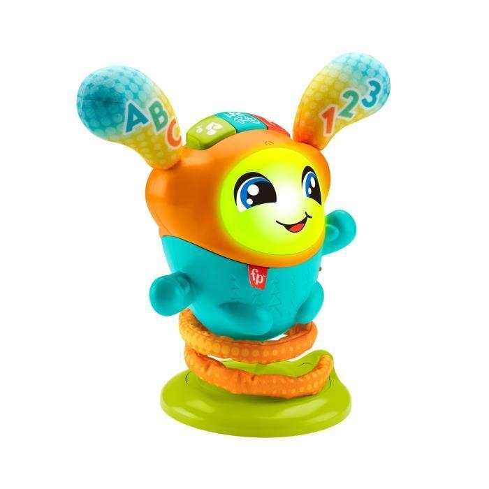 Fisher-Price-Mon Petit DJ, jouet d’éveil musical, version française HJP88