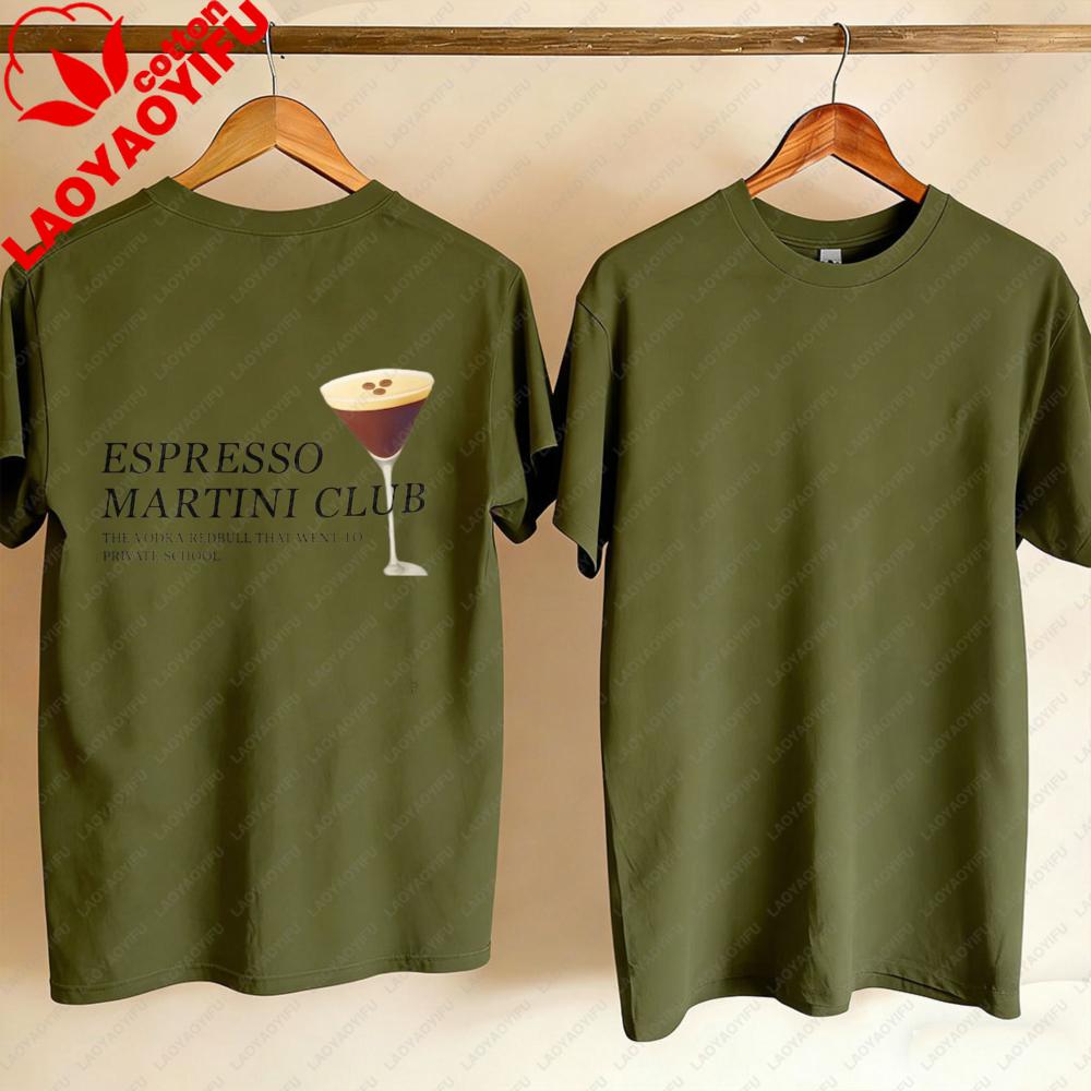 Espresso Martini Cocktail Club Tshirt Tini Time Shirt Martini Drink Lover Tshirt Cocktail and Social Club Shirt Graphic T Shirts