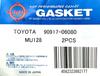 K.P Gasket, EX Muffler Gasket for Toyota Cars, 1.8 X 2.4 X 0.6 Inches