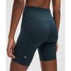 Lululemon Fast And Free High Rise Short 8   5 Pocket Indochine Blue