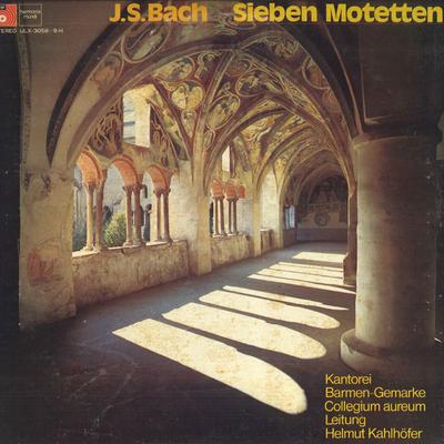 LP Record HELMUT KAHLHOFER - Bach Complete Motets ULX30589H HARMONIA MUNDI Japan Classical Used