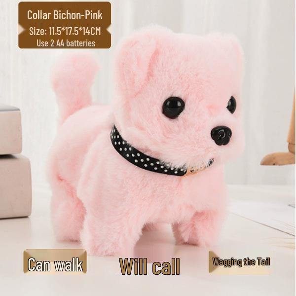 2025 Educational Plush Dog Toy: Walks & Barks for Children