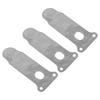 10pcs Silent Oil Free Air Compressor Pump Head Valve Plates Belt Piston Machine Metal Hardware Pneumatic Parts Replacement