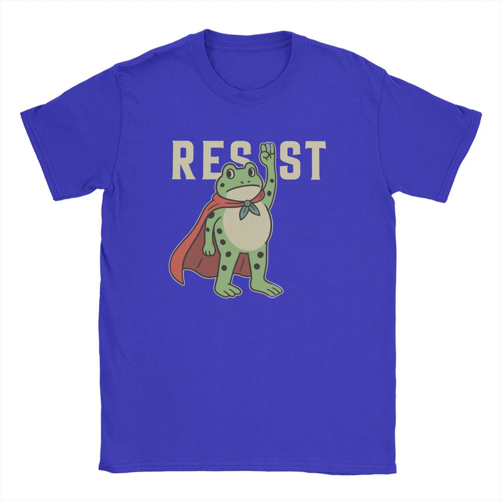 Men's Portland Frog Resist T Shirts  100% Cotton Tops Crazy Short Sleeve Round Collar Tees Gift Idea T-Shirt