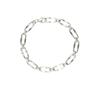LAYERMOOD [PEARL&DRAPE] Silver925 Flat Chain BR