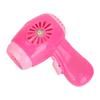 Doll Pretend Hair Dryer Small Realistic Improve Hand Eye Coordination Electronic Pretend Hair Dryer Pink