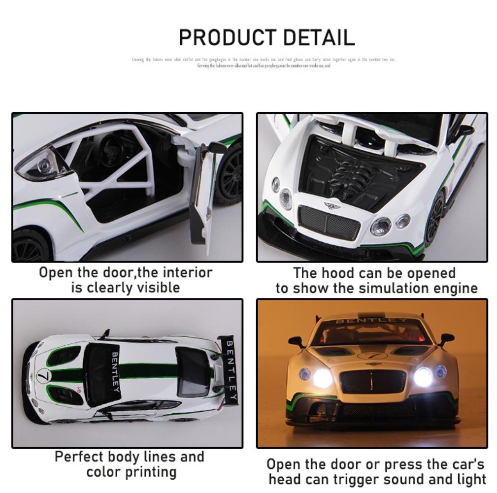 Масштаб 1/24 Bentley Continental GT3 — фото 21