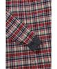 BRENTWOOD Linen Cotton Multi Check Casual Shirt Brsam26452Rex
