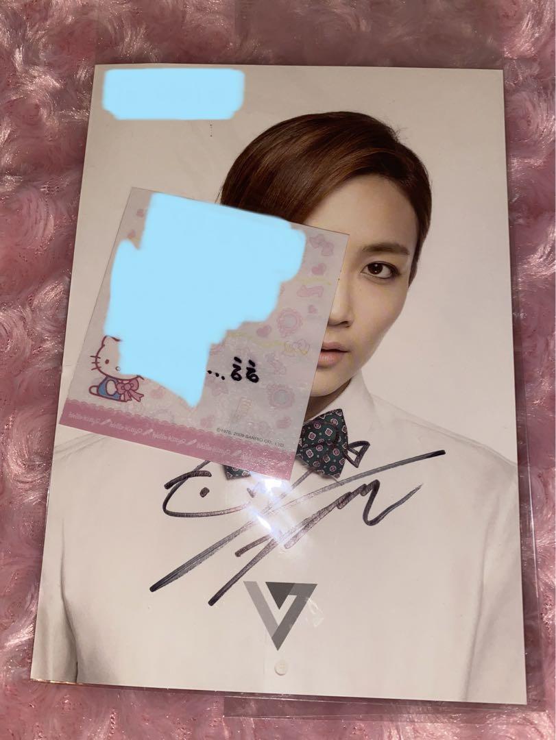 

[USED] SEVENTEEN Jeonghan autograph