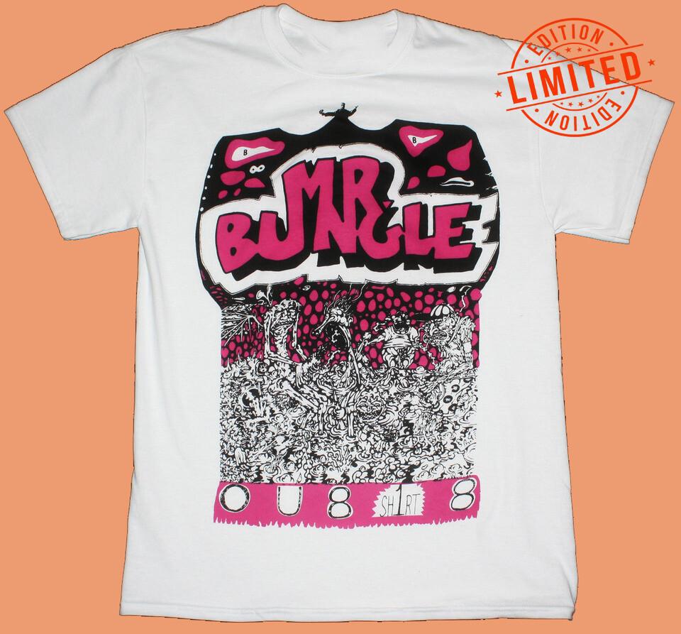 Mr. Bungle OU818 Short Sleeve White Men T- Shirt Unisex T-Shirt M