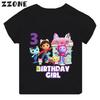 2025 New Kids' 100% Cotton Korean Style Oversized T-Shirts - Breathable Loose Fit Casual Top with Trendy Graphic Tees for Boys
