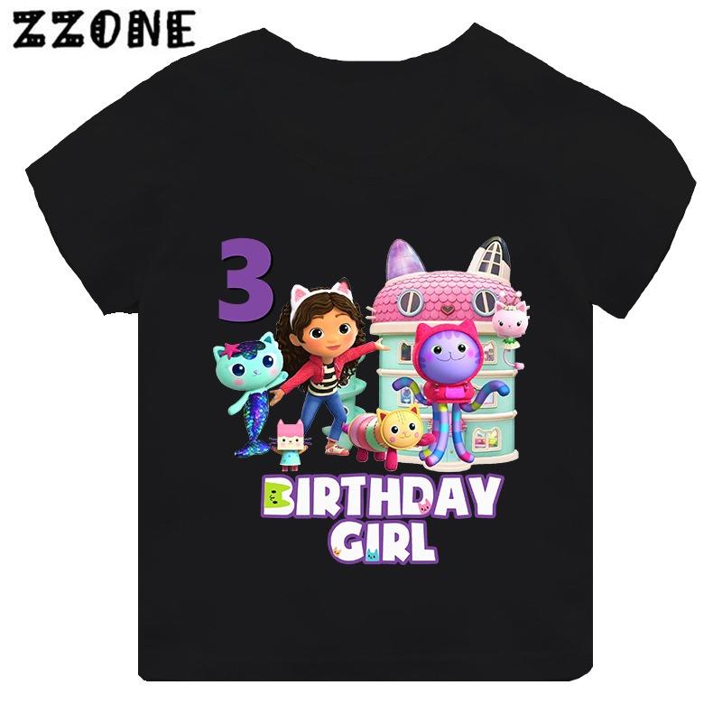2025 New Kids' 100% Cotton Korean Style Oversized T-Shirts - Breathable Loose Fit Casual Top with Trendy Graphic Tees for Boys