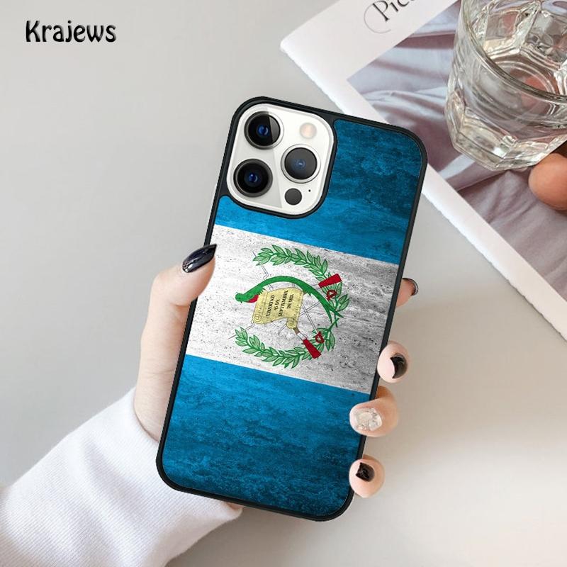 Guatemala Flag Phone Case For iPhone 17 Air 16 15 14 Max Plus 11 12 13 Pro Max Phone Cover Coque