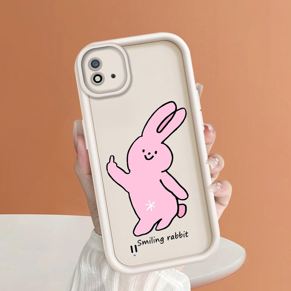 Weiches Silikon-Quadratleiter-Druckmuster-Telefongehäuse Vollständige Abdeckungskamera Stoßfestes Schutzgummigehäuse für OPPO Realme