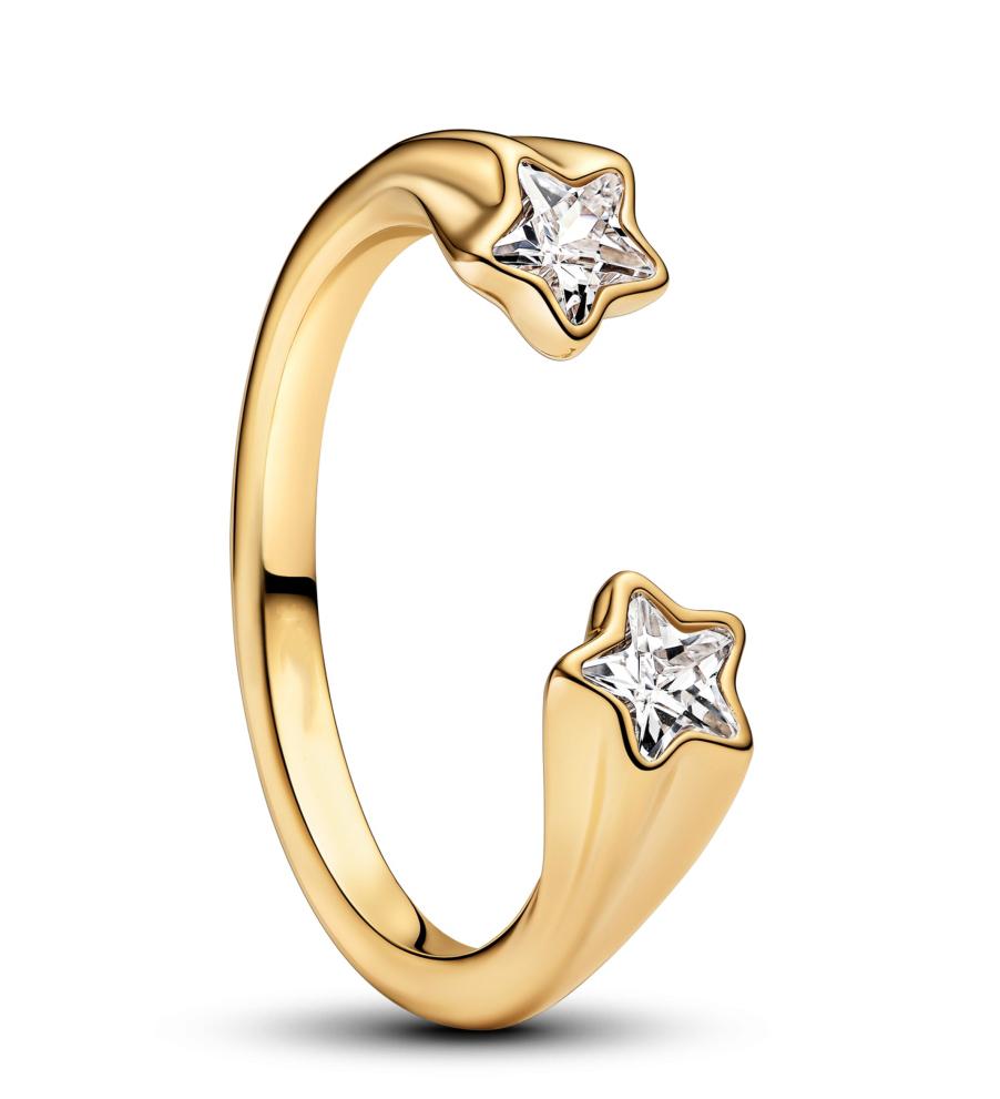 Nuovo anello in argento 925 mini Snoopy Natale diamante rosa orchidea d'amore alla moda gioielli di alta gamma da donna