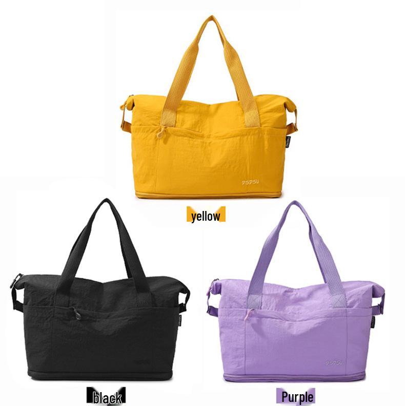 Rozszerzalna Torba Podróżna Damska: Plecak i torebka o dużej pojemności na krótkie wycieczki, jogę, sport i fitness