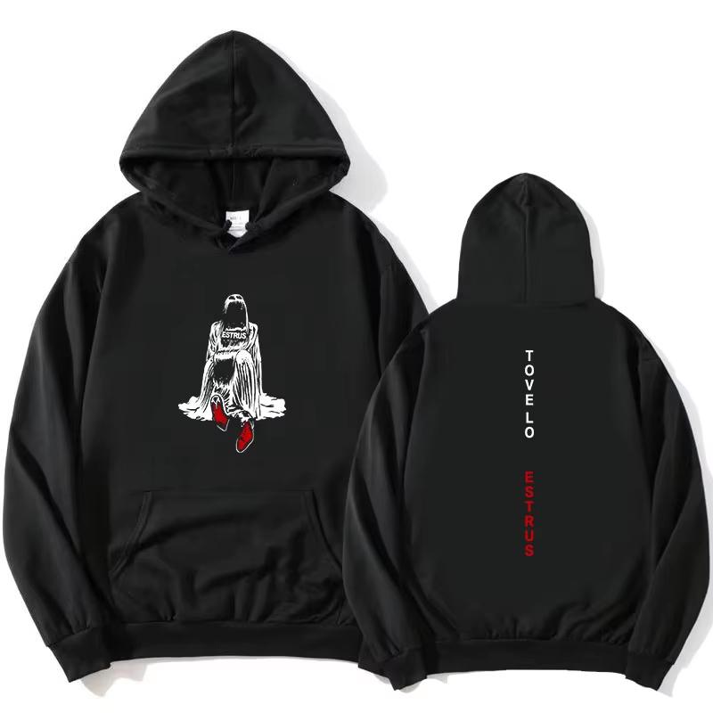 2026 Vintage Printed Sweatshirt Tove Lo ESTRUS Hoodies Long Sleeve Fleece Hooded Sweatshirts Graphic Merch Casual Soft Unisex