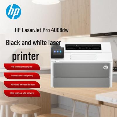 HP Monochromatická laserová tiskárna LaserJet Pro 4008dw Zástrčka CN (adaptér součástí dodávky)