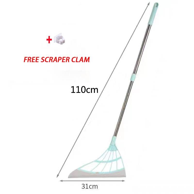 Silicone Magic Rubber Broom Mop Hand Dust Brooms Home Floor Cleaning Squeegee Wiper Toilet Bathroom Mops Witches Tools