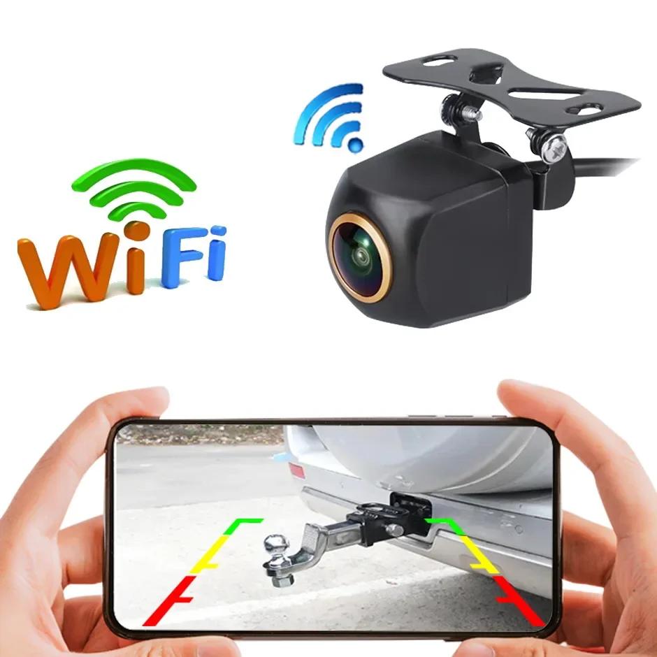 Wifi Wireless Backup Camera 170 Degree Rear View   Waterproof Car Reversing Rear View Cam for Android Ios Mobile Phone Iphone