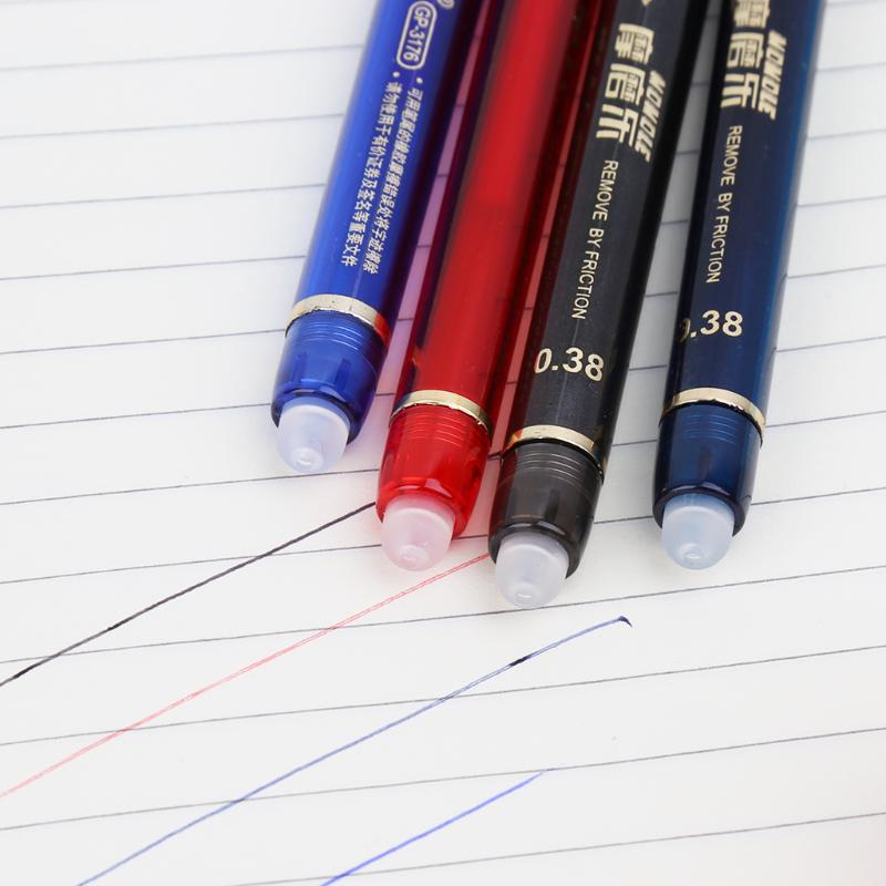 6/12 PCS Erasable Colour Gradient Ballpoint Pen Multifunctional Tool Pen Fashion Creative Stylus Stationery Writing School Ball Gel Pen