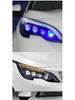Fits 2016-2019 Peugeot 4008/5008 headlights with crystal lenses and LED sequential turn signals.