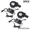 220V'den 12V'a Ayarlanabilir Blower Fan Büyük Hava Hacimli Turbo Fan Dış Mekan Kamp Barbekü Pişirme Kömür Başlatıcı İçin