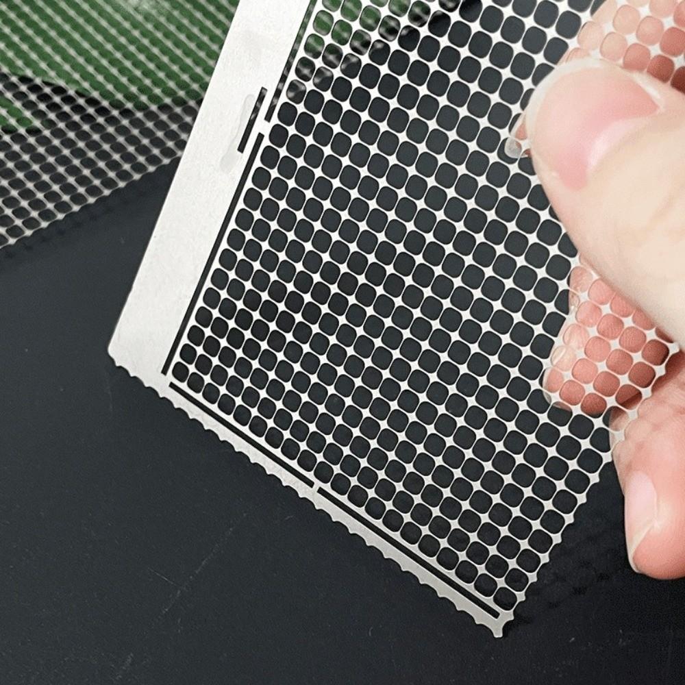 2 PCS 1020 Holes Mesh Grid Alignment Tool Nonstick Coating Diamond Art Ruler For DIY Projects