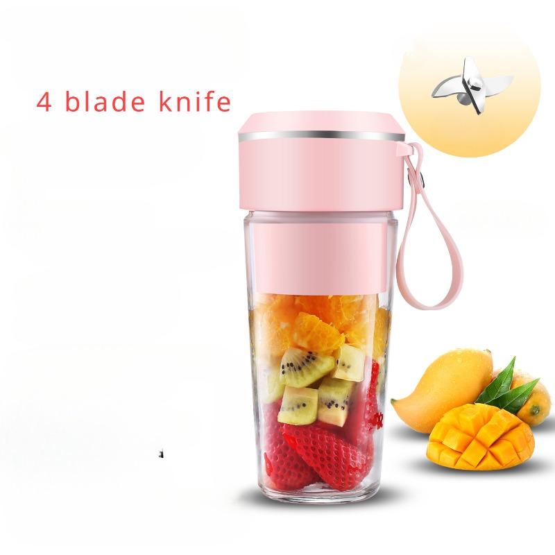 Tragbarer Entsafter, multifunktionale Saftmaschine, tragbarer Entsafterbecher für Zuhause, Obst- und Gemüsemaschine, elektrisches Rühren